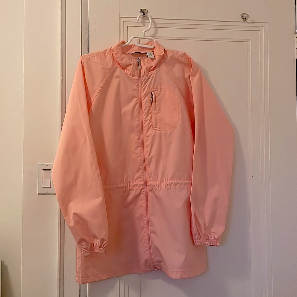 IZOD Baby pink windbreaker / light jacket - Medium